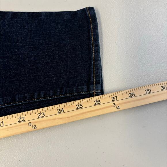 Old Navy Women's Size 10 Short Dark Wash Mid Rise Stretch Skinny Denim Jeans - Picture 7 of 10